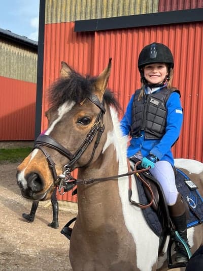 Två felfria rundor för Florina och en stolt Annabel! ❤️